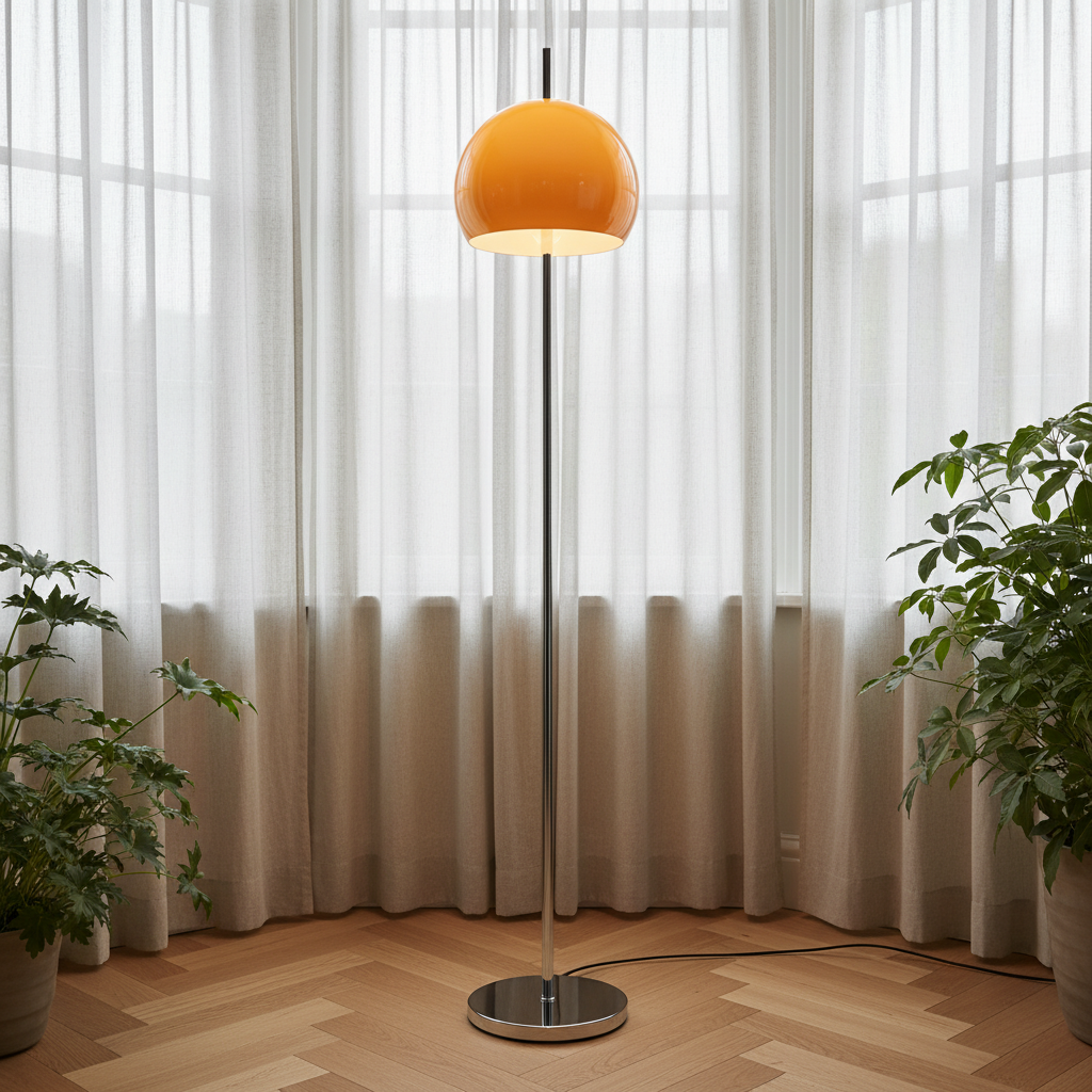 Fira Aluminum Floor Lamp — detail 1