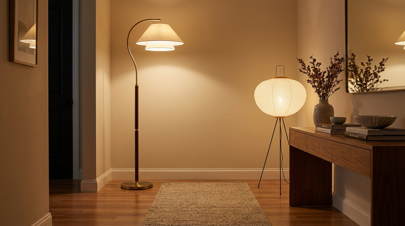 Iven and Cade — Reading Lamp Selector for Floor Lamps