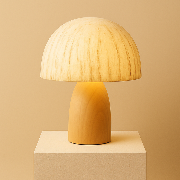 Elm Wooden Table Lamp