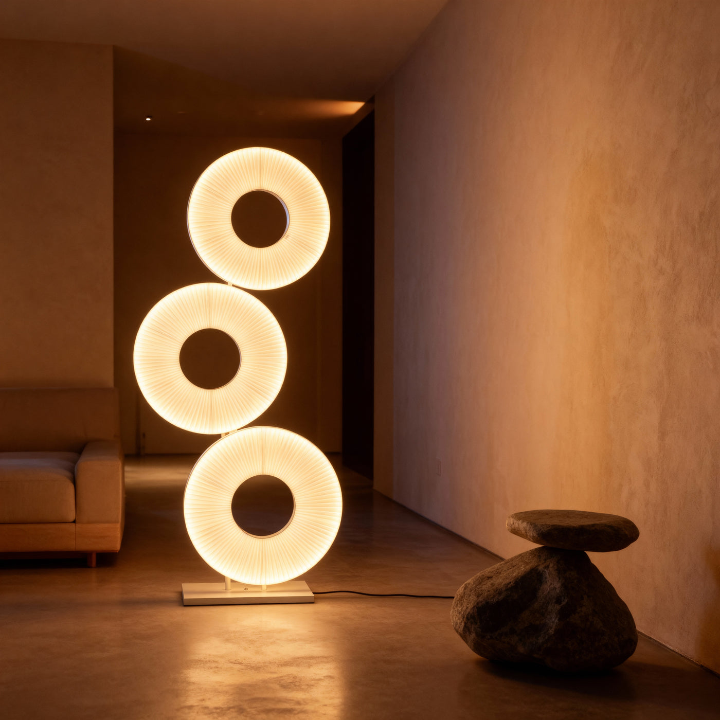 Cielo Halo Floor Lamp — detail 1