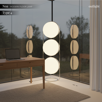 Noa Glass Globe Floor Lamp