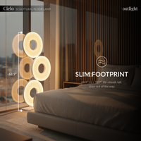 Cielo Halo Floor Lamp