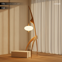 Olin Wooden Floor Lamp