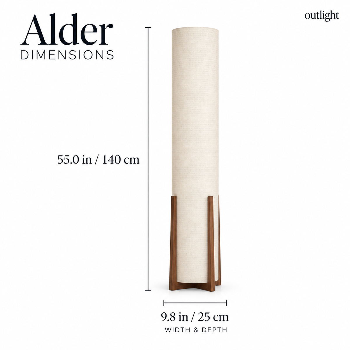 Alder — dimensions and size guide