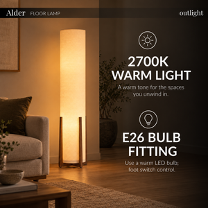 Alder — 2700K light source and switch control infographic