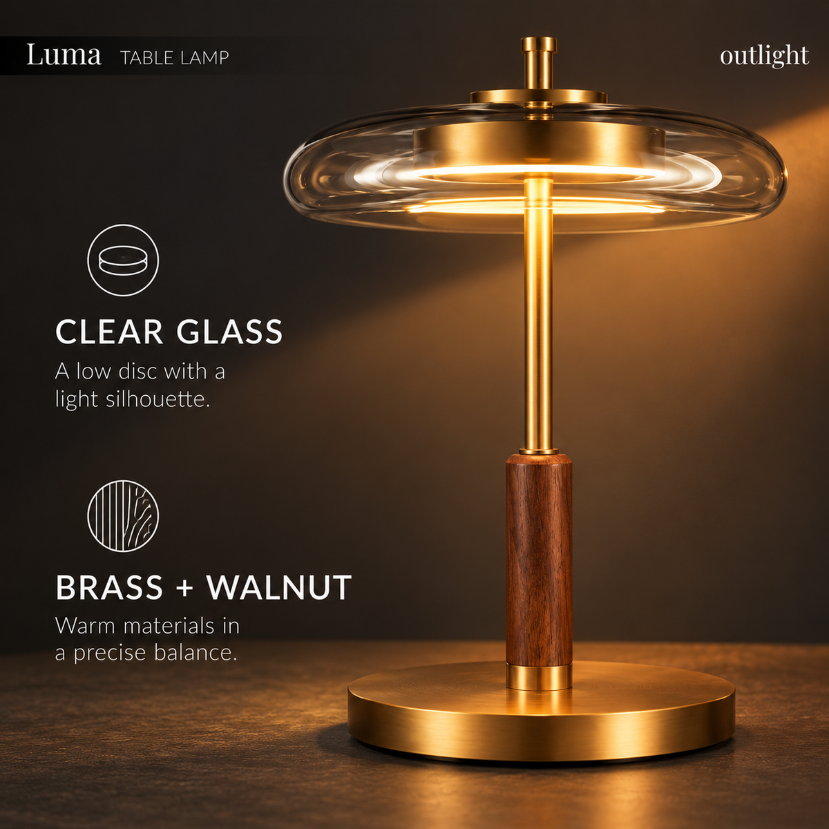 Luma — materials and construction infographic