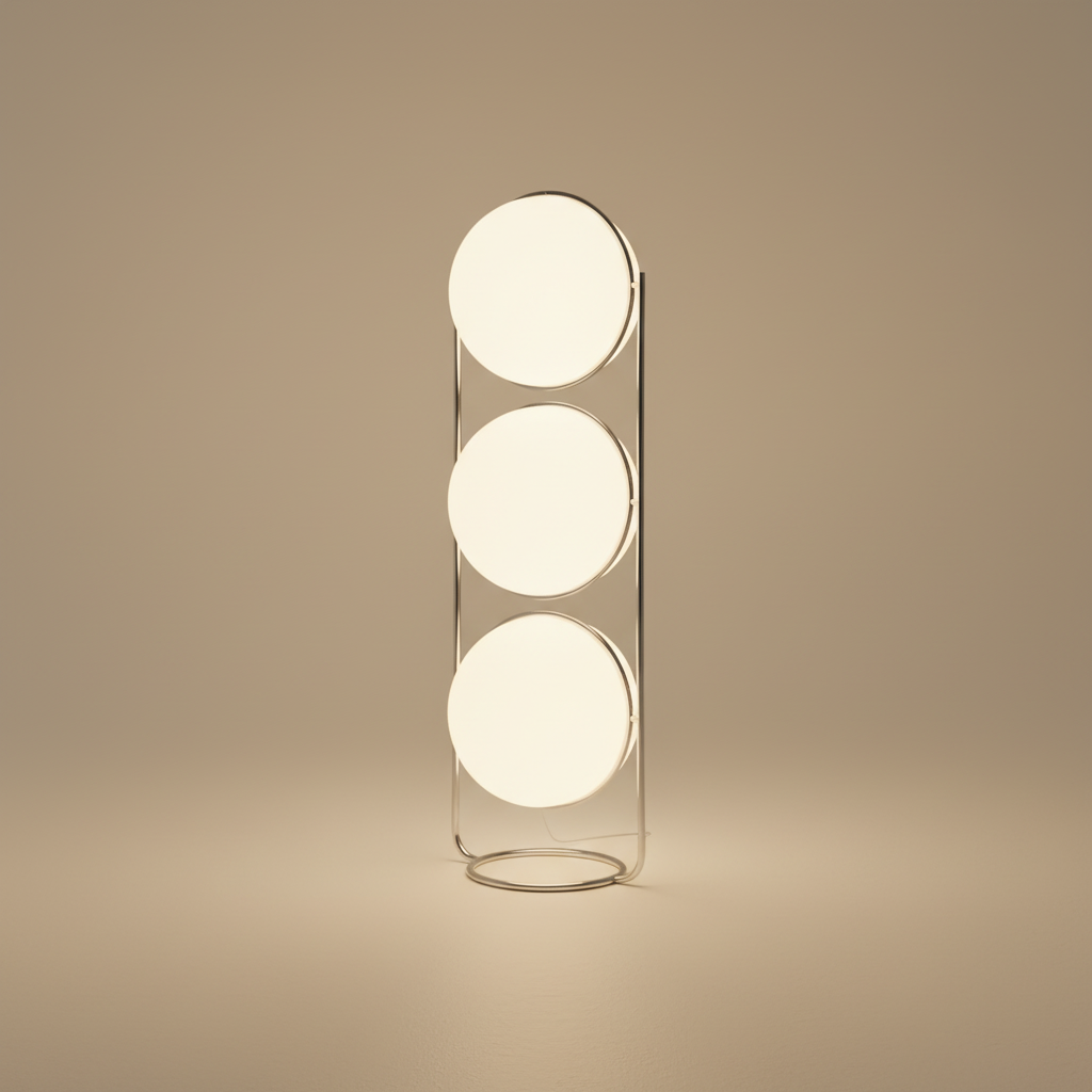 Noa Glass Globe Floor Lamp