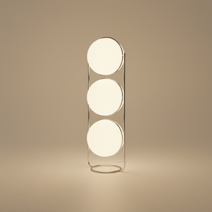 Noa Glass Globe Floor Lamp