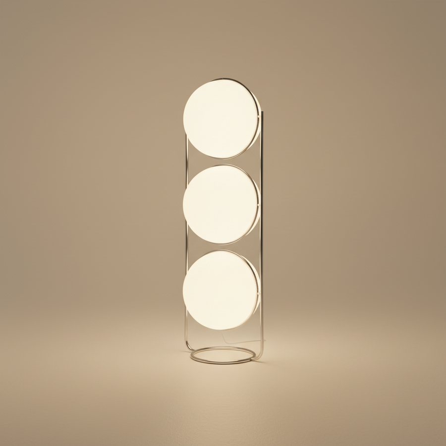 Noa Glass Globe Floor Lamp
