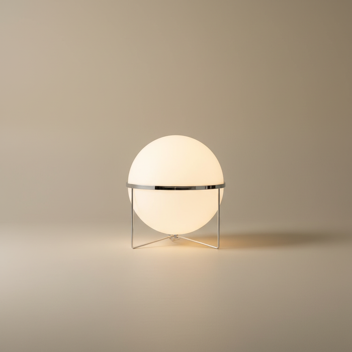Noa Glass Globe Floor Lamp