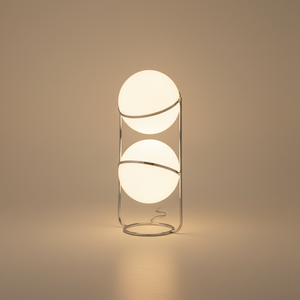 Noa Glass Globe Floor Lamp