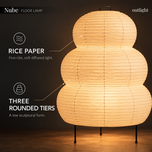 Nube — materials and construction infographic