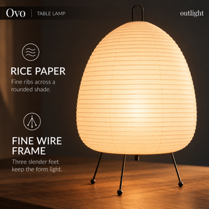 Ovo — materials and construction infographic